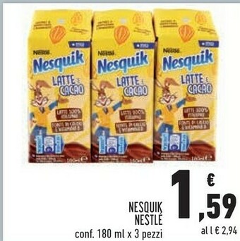 Conad Superstore Nestlè Nesquik offerta