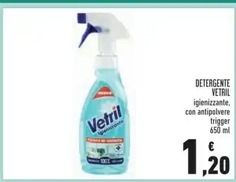 Conad Superstore Vetril Detergente Igienizzante 650 Ml offerta