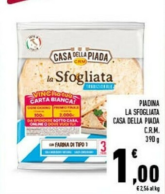 Conad C.R.M. - Piada Sfogliata Extrasottile 390 g(ml) offerta
