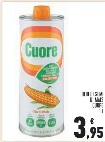 Conad Superstore Cuore Olio Di Semi Di Mais 1000 G(ml) offerta