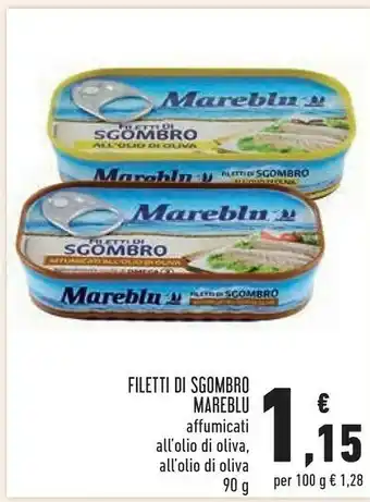 Conad Superstore Mareblu Filetti Di Sgombro offerta