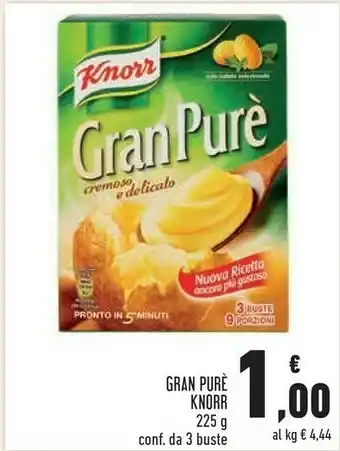Conad Superstore Knorr Gran Purè 225 G(ml) offerta