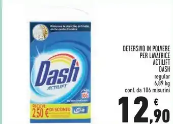Conad Superstore Dash Detersivo In Polvere Per Lavatrice 6890 G offerta
