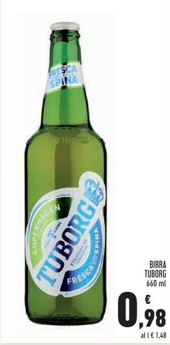 Conad Superstore Tuborg Birra 660 G(ml) offerta