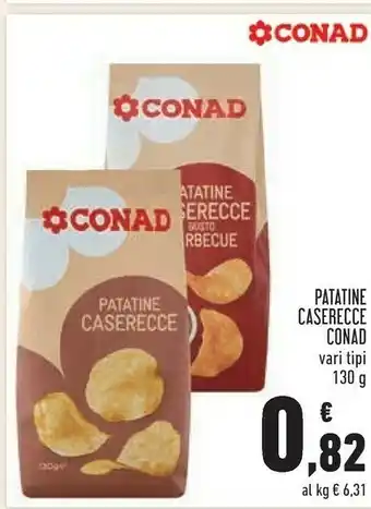 Conad Superstore Conad - Le Patatine Caserecce 130 G(ml) offerta