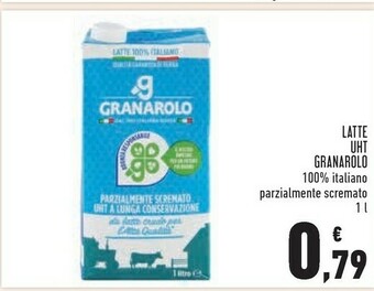 Conad Superstore Granarolo Latte UHT Parzialmente Scremato A Lunga Conservazione 1000 G(ml) offerta