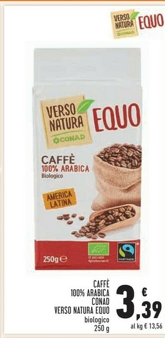 Conad Superstore Conad Caffe 100% Arabica offerta