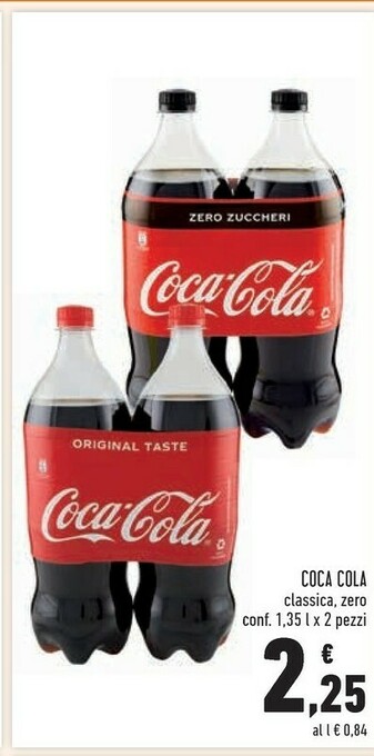Conad Superstore Coca Cola Zero offerta