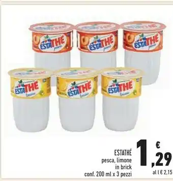 Conad Superstore Estathé Pesca offerta