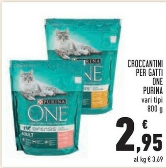 Conad Superstore Purina Croccantini Per Gatti One offerta