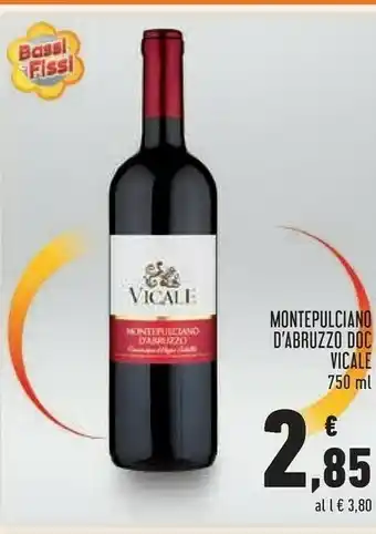 Conad Superstore Vicale Montepulciano Abruzzo Doc offerta