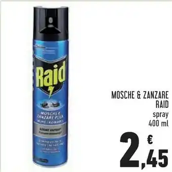 Conad Superstore Raid Mosche & Zanzare offerta
