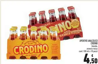 Conad Superstore Campari Crodino Biondo Aperitivo 1000 G(ml) offerta