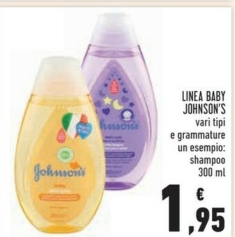 Conad Superstore Johnson's Linea Baby offerta