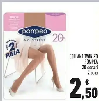 Conad Superstore Pompea Collant Twin 20 offerta