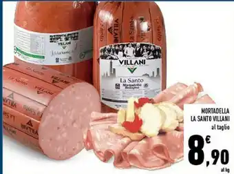 Conad Villani Mortadella La Santo offerta