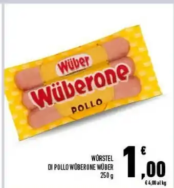 Conad Wuber One Di Pollo 250 G(ml) offerta
