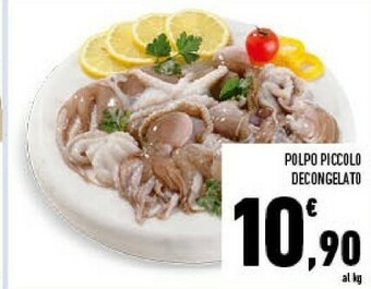 Conad Polpo Piccolo Decongelato offerta