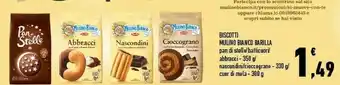 Conad Mulino Bianco Il Biscotto Pan Di Stelle 350 G(ml) offerta