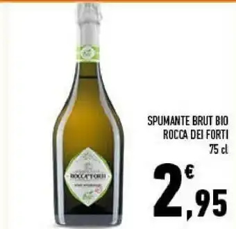 Conad Rocca dei forti Spumante Brut Bio offerta