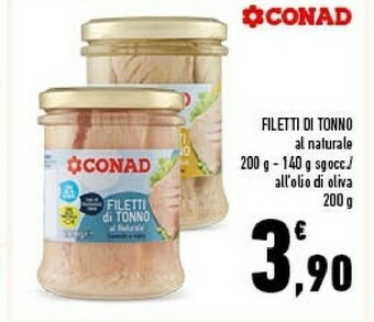 Conad Filetti Di Tonno offerta