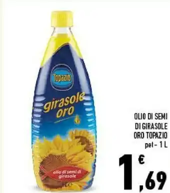 Conad Topazio Olio Di Semi Di Girasole 1000 G(ml) offerta