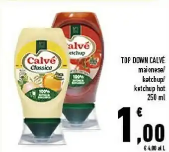 Conad Calvè Ketchup Piccante Senza Glutine E Conservanti 250 G(ml) offerta