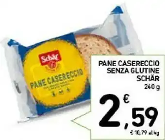 Conad Schär - Pane Casereccio 240 G(ml) offerta