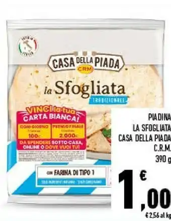 Conad C.R.M. Piadina La Sfogliatacasa Della Piada offerta