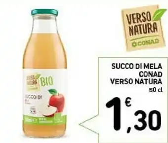 Conad Conad - Succo E Polpa Mela E Mirtillo Bio Verso Natura 600 G(ml) offerta