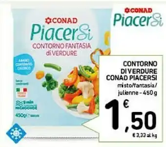 Conad Conad Contorno Di Verdure Piacersi offerta