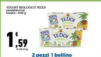 Conad Teddi Yogurt Bio offerta