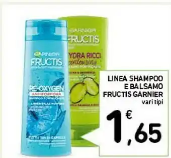 Conad Garnier Linea Shampoo E Balsamo offerta