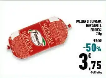 Conad Fiorucci Pallina Di Suprema Mortadella offerta