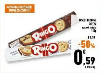 Conad Pavesi Ringo Cacao offerta