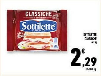 Conad Sottilette Classiche offerta