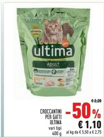 Conad Ultima Croccantini Per Gatti offerta
