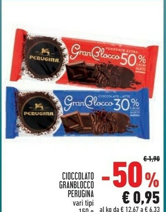 Perugina Cioccolato Granblocco