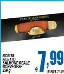 DEM Norita Filetto Salmone Reale Norvegese offerta