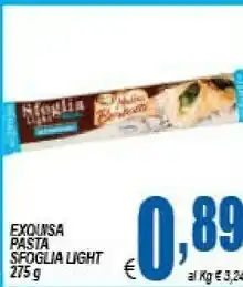DEM Exquisa Sfoglia Light 275 G(ml) offerta