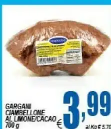 Gargan Ciambellone Al Lmone/Cacao