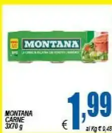 DEM Montana Montana - Carne alla Tartara 210 g(ml) offerta