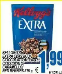 DEM Kelloggs Kellogg's - Extra Cioccolato E Nocciole offerta