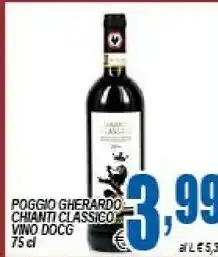 DEM Poggio Gherardo Chianti Classico 750 Ml offerta