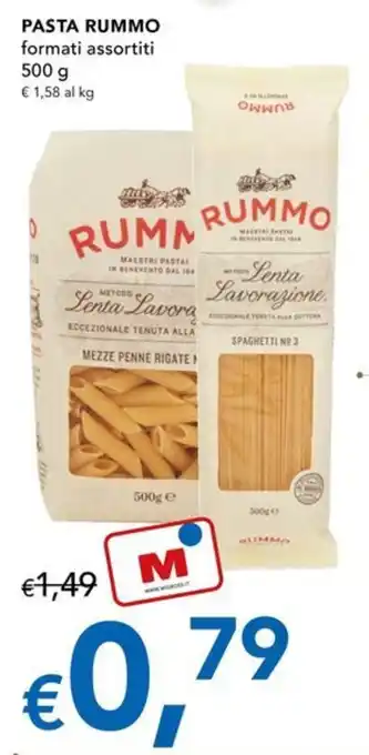 PASTA RUMMO formati assortiti 500 g