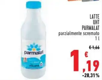 Conad City LATTE UHT PARMALAT parzialmente scremato 1 l offerta