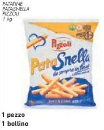 Conad City PATATINE PATASNELLA PIZZOLI 1 kg offerta