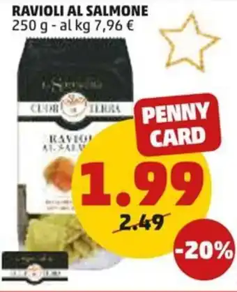 PENNY RAVIOLI AL SALMONE 250 g offerta