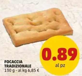 PENNY FOCACCIA TRADIZIONALE 130 g offerta