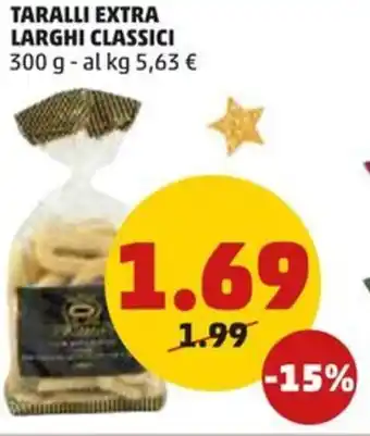 TARALLI EXTRA LARGHI CLASSICI 300 g